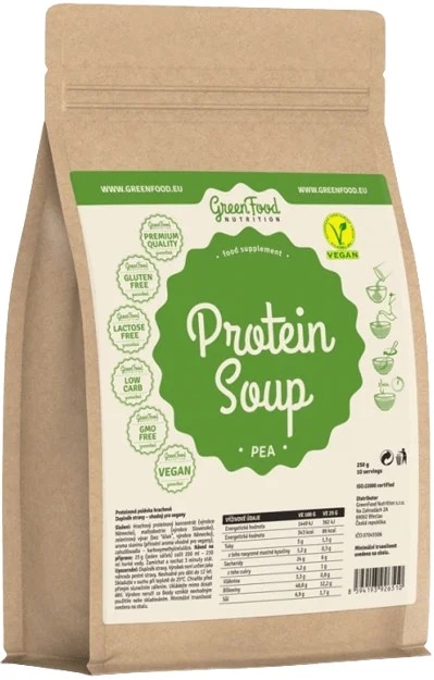 GreenFood Proteinová polévka Hrachová
