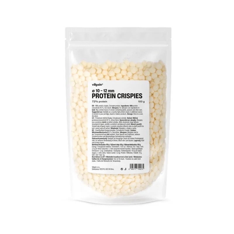 Vilgain Protein Crispies XL – bez příchutě