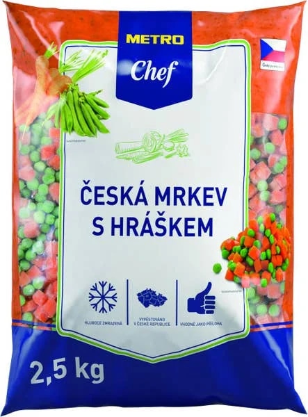 Metro Chef Česká mrkev s hráškem