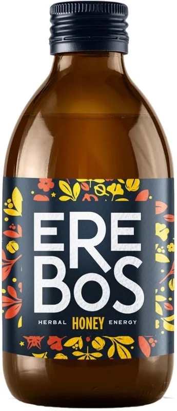 Erebos Honey Energetický nealkoholický nápoj sklo