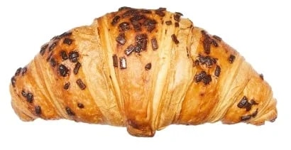 Croissant s oříškočokoládovou náplní