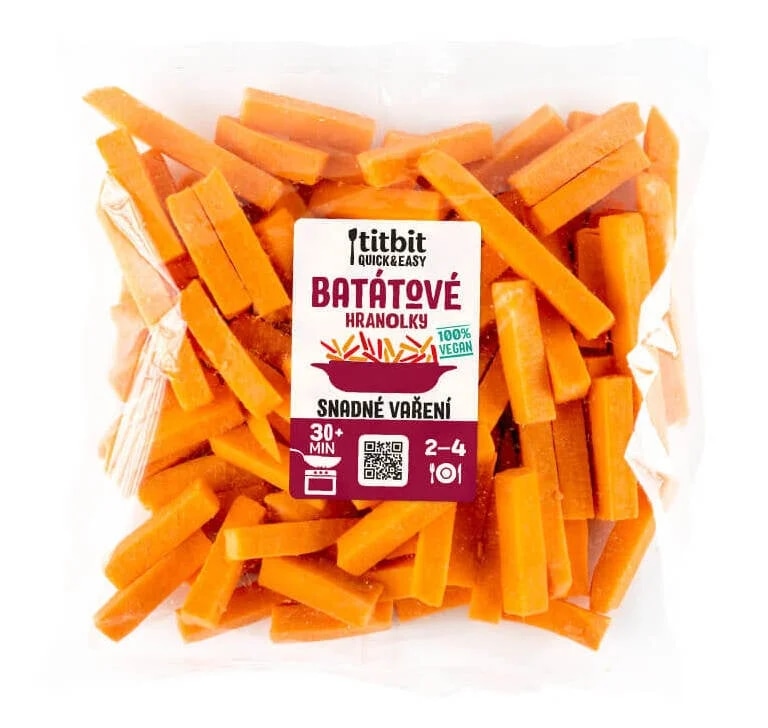 Titbit Quick & easy Batátové hranolky