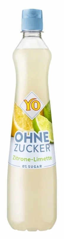 YO sirup bez cukru citron a limeta