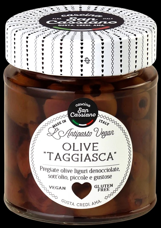 Cascina San Cassiano Vypeckované olivy Taggiasca