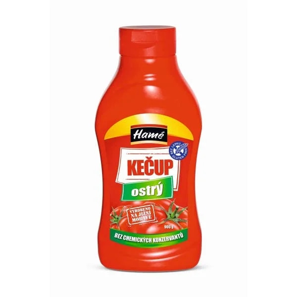 Hamé Kečup ostrý bez chemických konzervantů