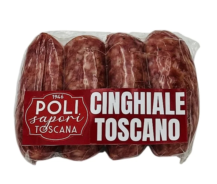 Cortelazzi Toskánská klobása z divočáka, 4ks