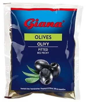 Giana Olivy černé bez pecky