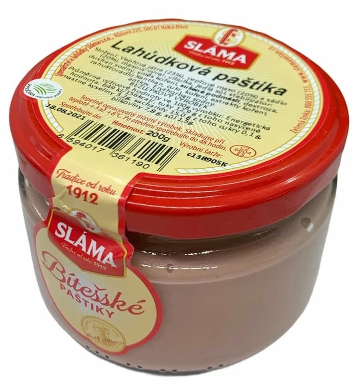 Sláma Lahůdková paštika