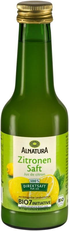 Alnatura BIO Citronová šťáva sklo