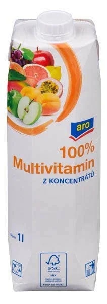 ARO Multivitamin 100% džus