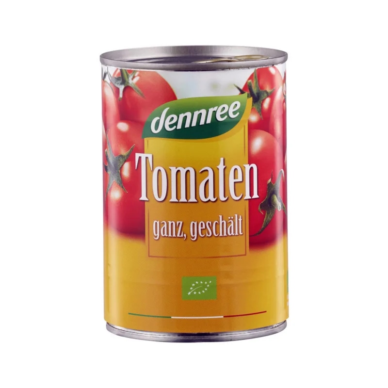 Dennree Rajčata celá loupaná BIO