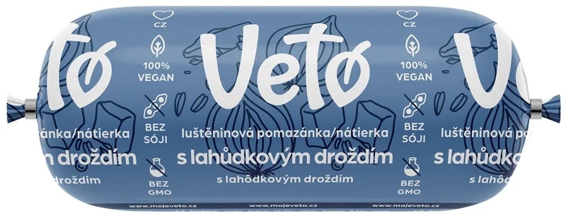 Veto Pomazánka s lahůdkovým droždím