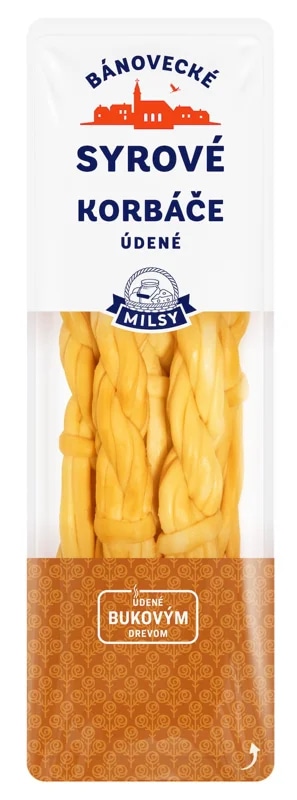 Milsy Sýrové korbáče uzené