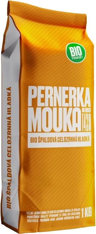 Pernerka BIO Špaldová celozrnná hladká mouka