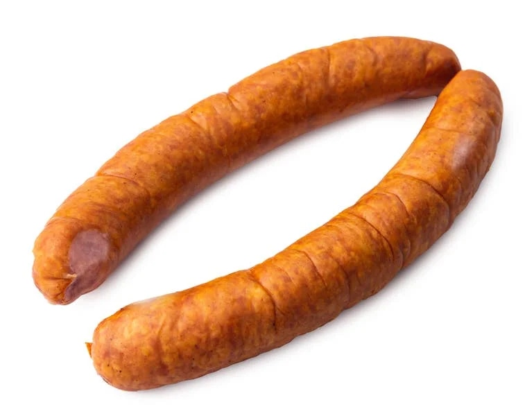 Fiala uzeniny z masa Šunková klobása
