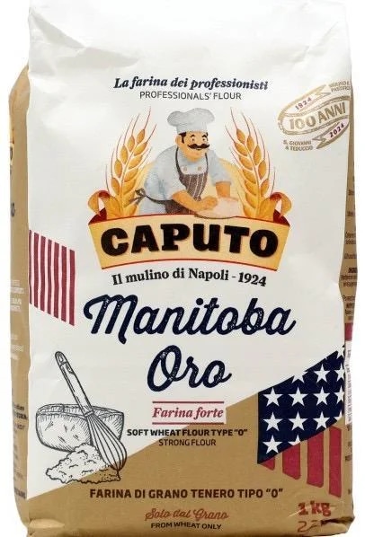 Caputo Mouka "0" Manitoba ORO na kynuté těsto