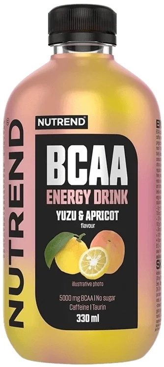 Nutrend BCAA Energy drink - Yuzu/Meruňka