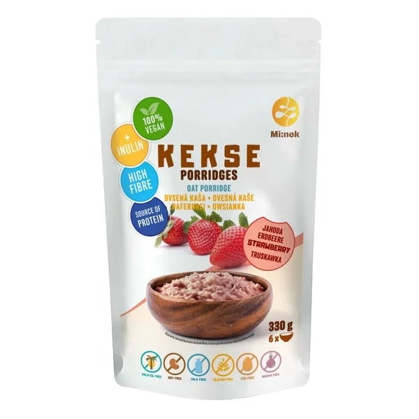Kekse Ovesná kaše Jahoda bez lepku