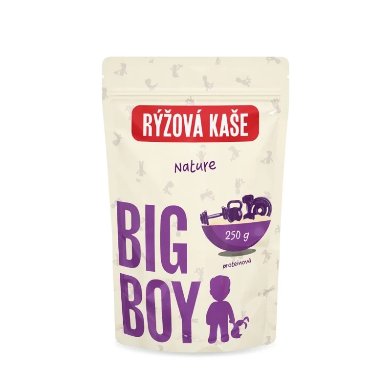 BIG BOY Rýžová proteinová kaše Nature EKO balení