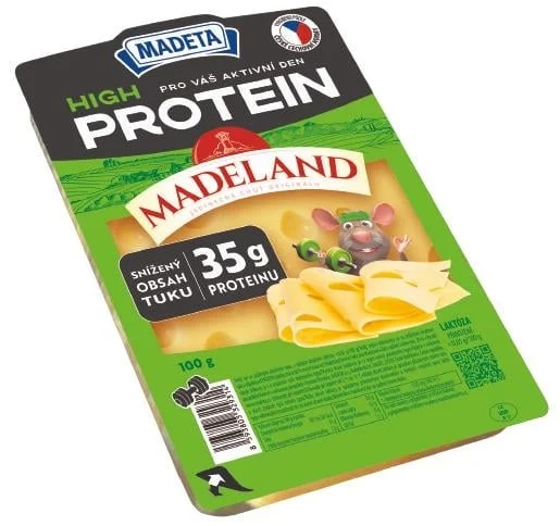 Madeta High protein Madeland plátky