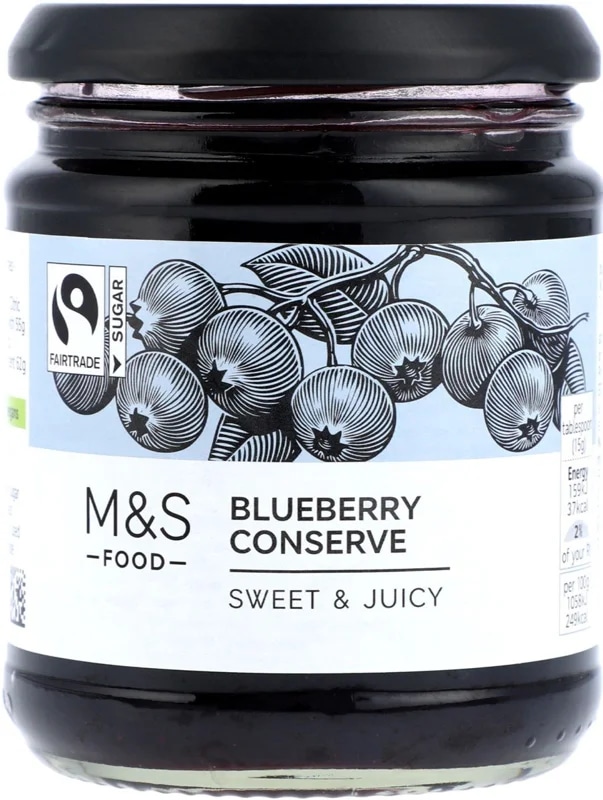 Marks & Spencer Borůvkový džem extra