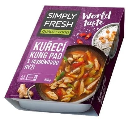 Simply Fresh Kuřecí kung pao s jasmínovou rýží