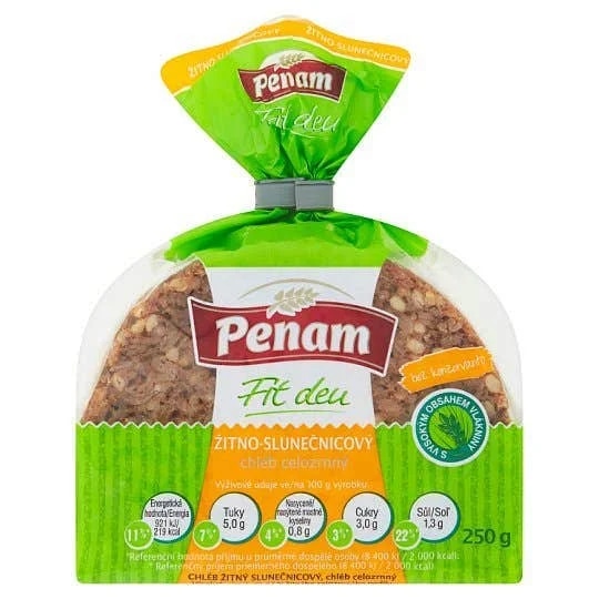 Penam Fit den Chléb žitno-slunečnicový celozrnný