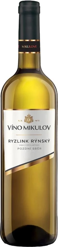 Víno Mikulov Ryzlink rýnský pozdní sběr