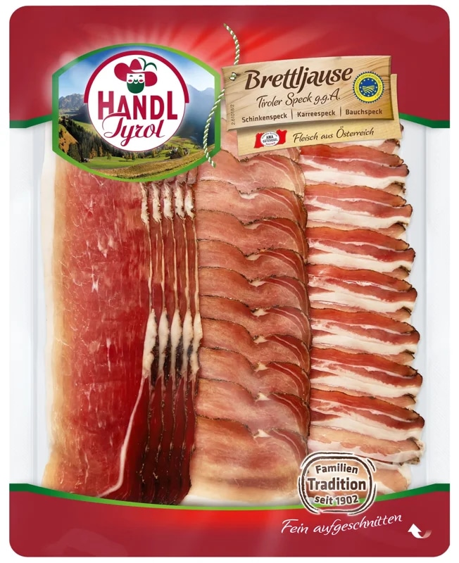 Handl Tyrol Mix - Tyrolská sušená kýta + Tyrolská pečeně + Tyrolská slanina