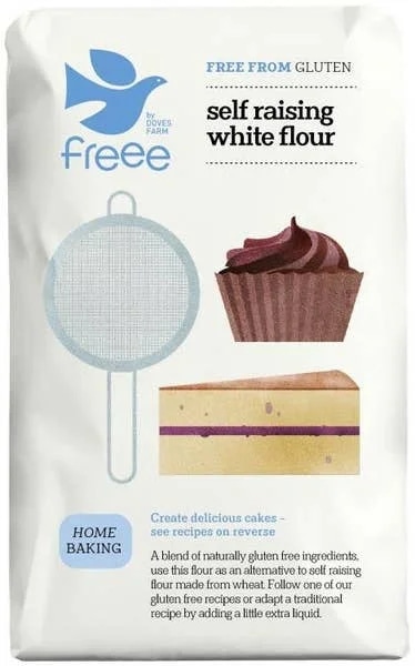 Doves Farm (Freee) Samokypřící směs bílá bez lepku