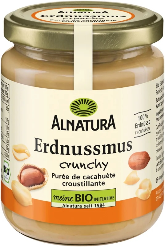 Alnatura BIO Arašídový krém s kousky arašídů