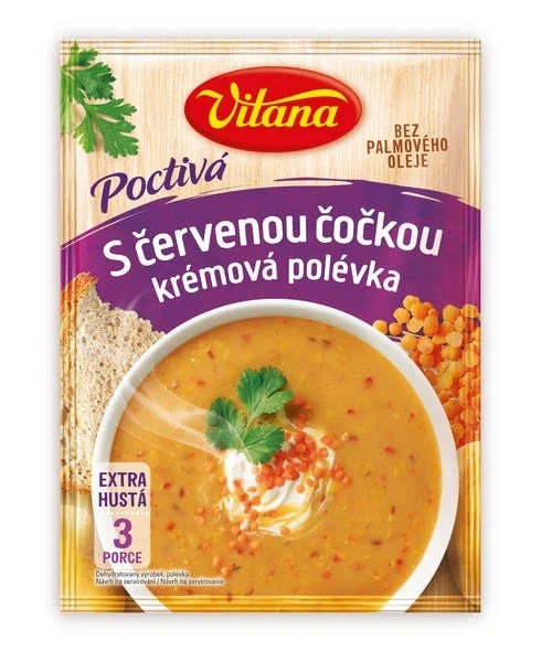 Vitana Krémová polévka s červenou čočkou