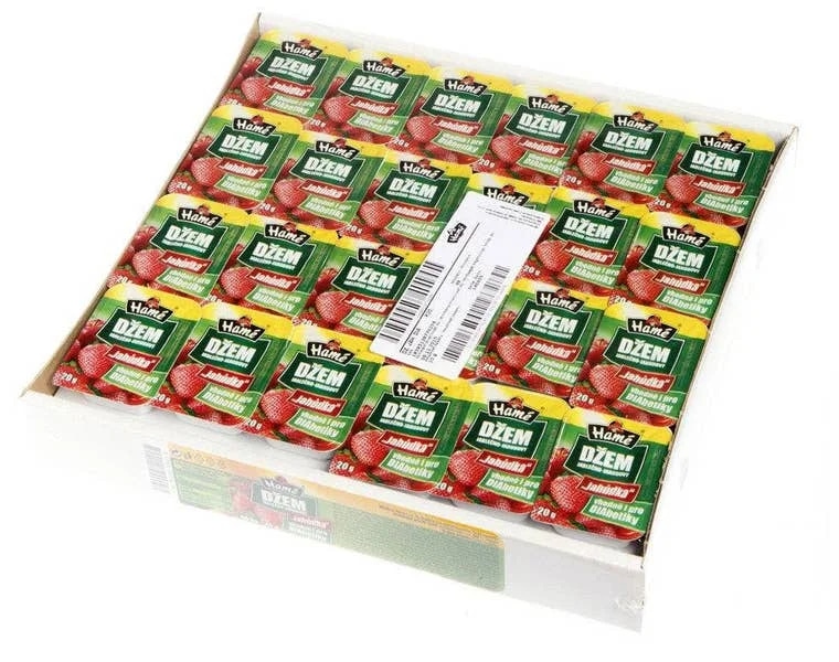 Hamé Džem Jahůdka bez přidaného cukru 48x20g
