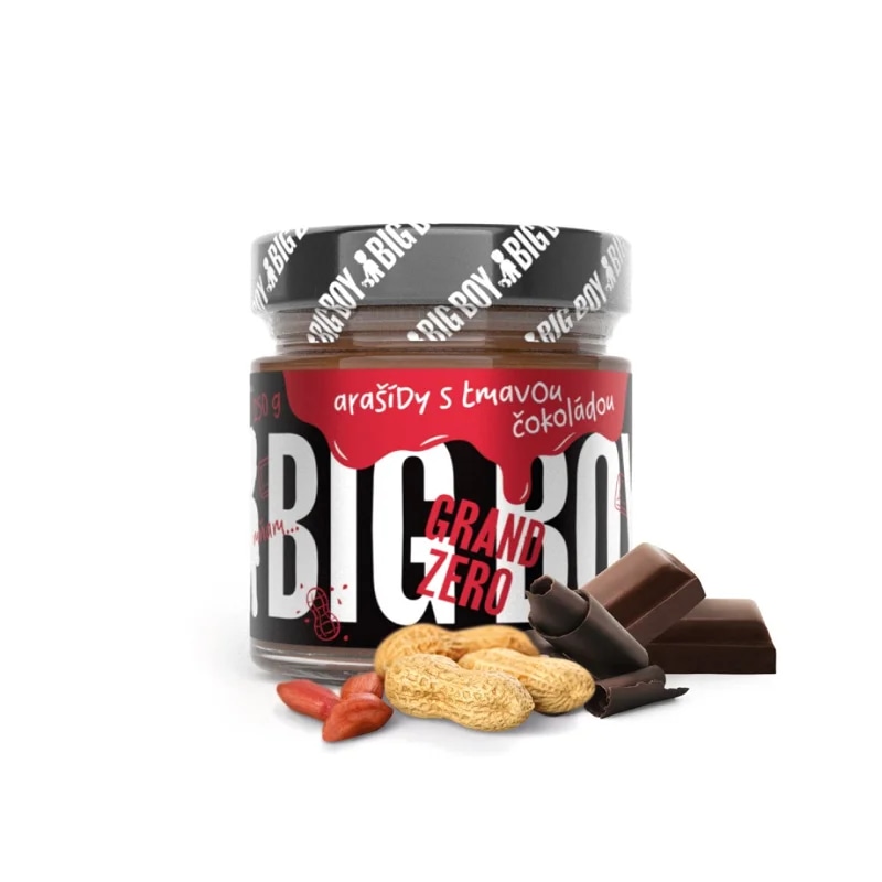BIG BOY Butter Grand Zero s tmavou čokoládou
