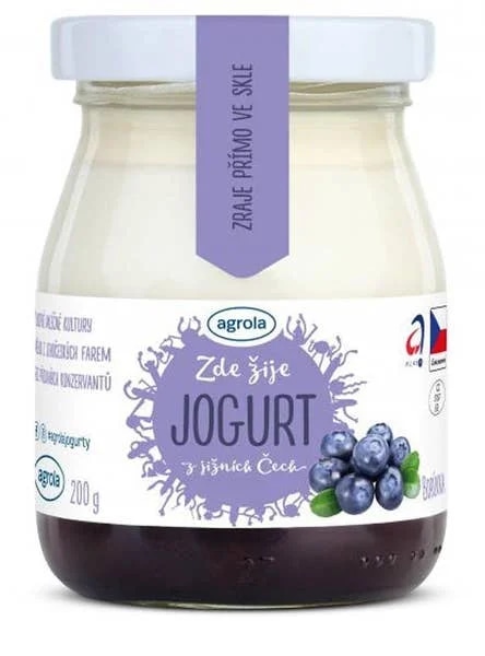 Agrola Jogurt z Jižních Čech Borůvka