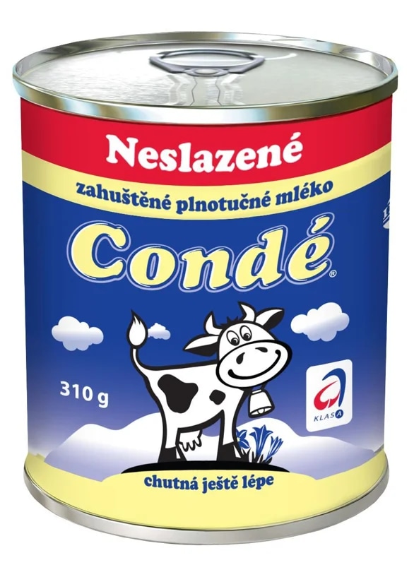 Bohemilk Zahuštěné neslazené plnotučné mléko