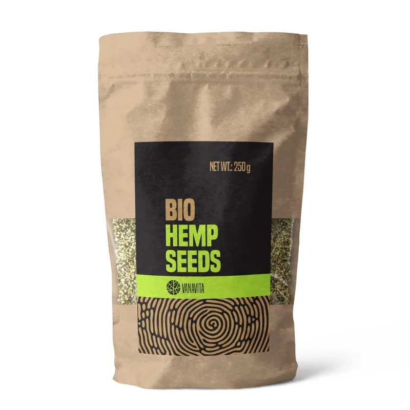 VanaVita BIO Konopná semínka - loupaná