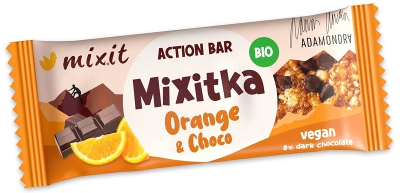 Mixit BIO Action Mixitka Adama Ondry – Pomeranč a čokoláda