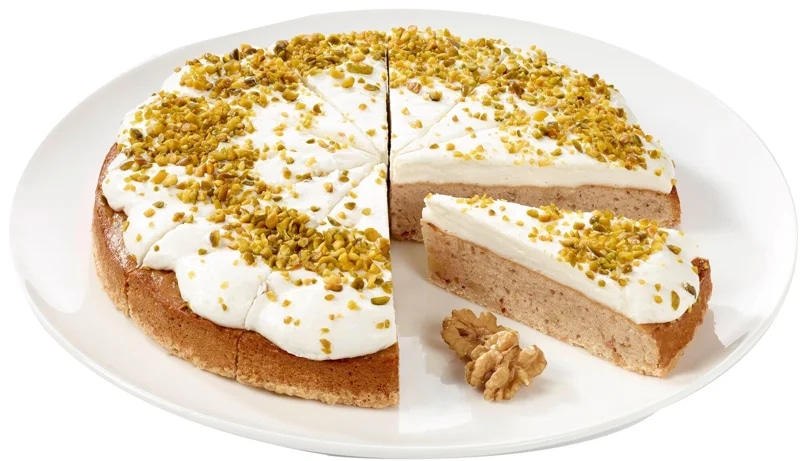 Erlenbacher Banánovo-ořechový dort vegan (mražený)