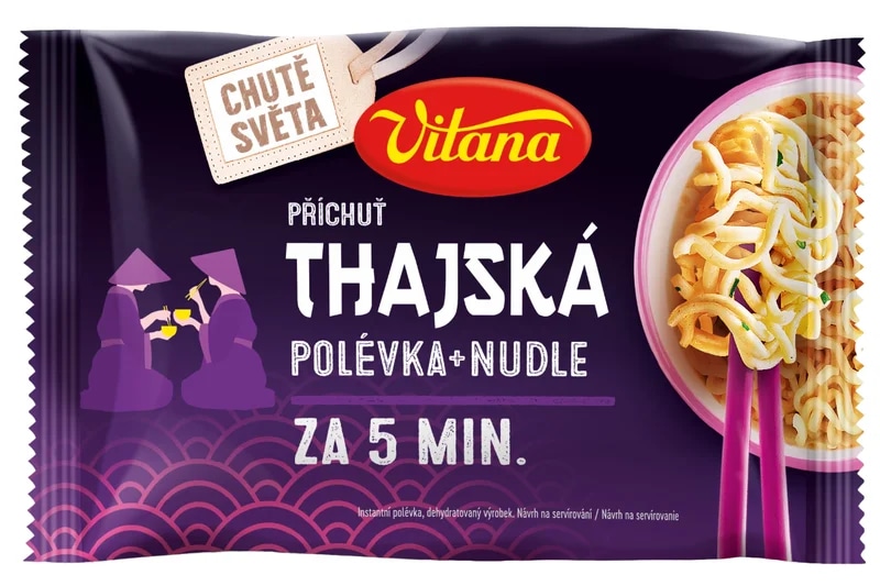Vitana Chutě světa nudlová polévka thajská příchuť