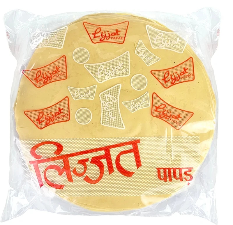 Lijjat Papadum neochucený