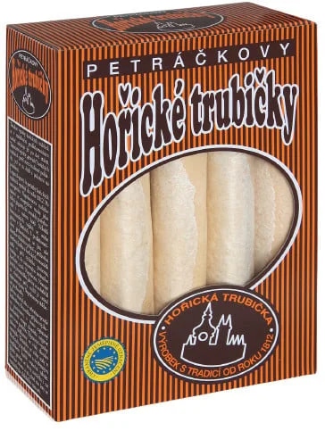 Petráčkovy hořické trubičky s cukrovým posypem