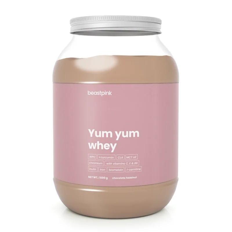 BeastPink Yum Yum Whey čokoláda lískový oříšek