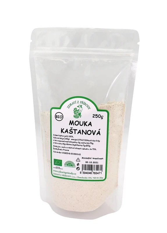 Zdraví z přírody Mouka kaštanová BIO