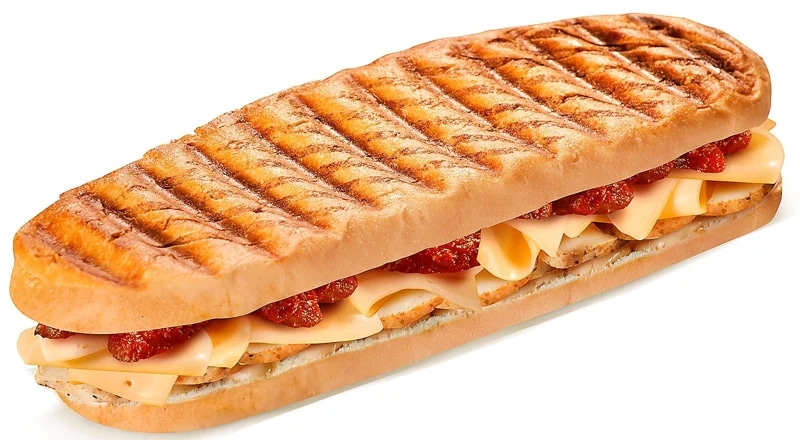 Simply Fresh Panini Kuře, sýr a drcená rajčata