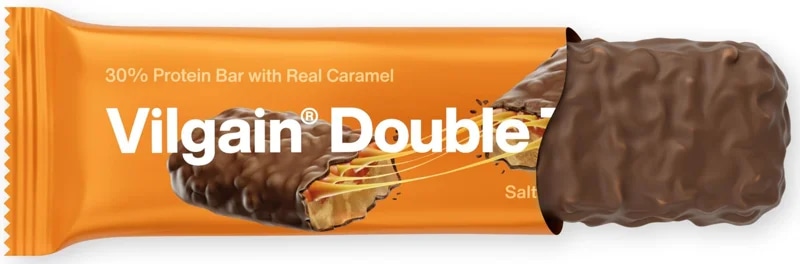 Vilgain Double Trouble Protein Bar Arašídy se slaným karamelem