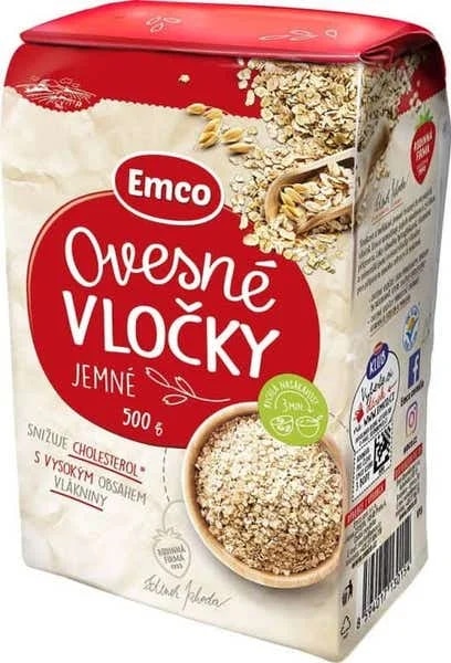 Emco Ovesné vločky jemné