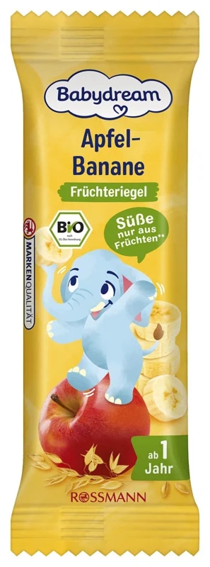Babydream BIO Cereální tyčinka jablko a banán