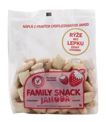 Family snack JAHODA sáček