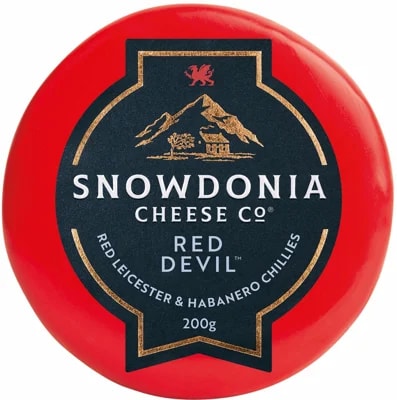 Snowdonia Cheddar red devil červený sýr s chilli